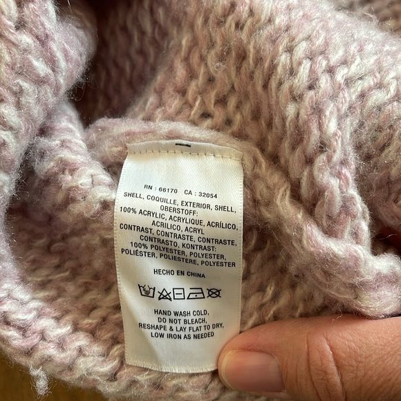 Anthropologie Moth Lavender Bow Back Sweater - M - Picture 9 of 10